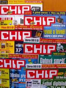 12x časopis Chip (kompletní ročník 2006), stav A