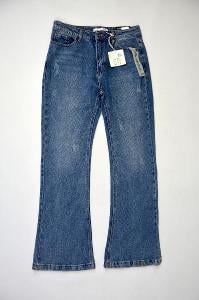 Vintage original zvonové dámské džíny vel. 42/XL Nové! Původně 610.-