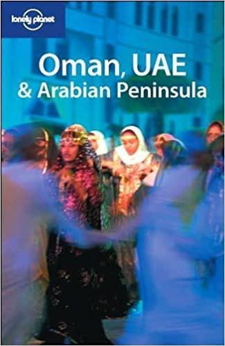 Oman, UAE, Arabian Peninsula - Průvodce Lonely Planet v angličitině