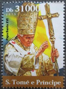 Svatý Tomáš 2015 Papež Benedikt XVI. Mi# 6265 0227