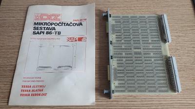 SAPI 86 - TB / Deska adaptéru sběrnice PCA + manuál