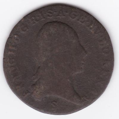 1 Krejcar 1800 S , František I. 