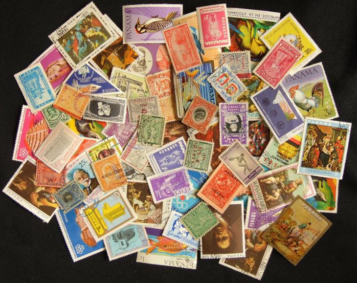 Sbírka známek Panama, mnoho starých i neražené! - Známky