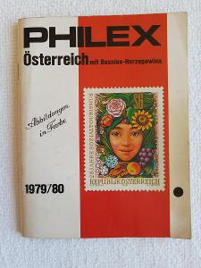 Kapesní katalog Philex - Rakousko - 1979/1980