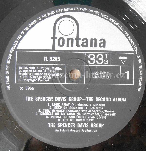 The Spencer Davis Group ‎– The Second Album 