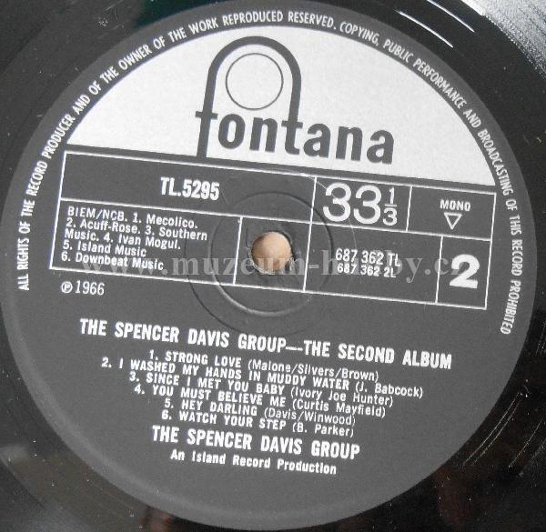 The Spencer Davis Group ‎– The Second Album 