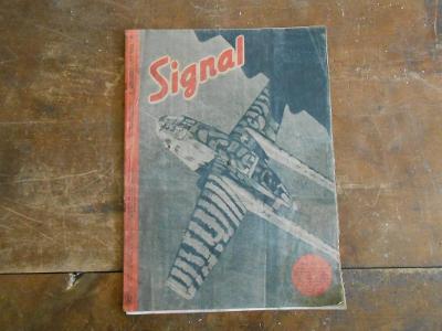 !!! Propaganda - Druhoválečný časopis SIGNAL č 4   z r. 1944 kompletní