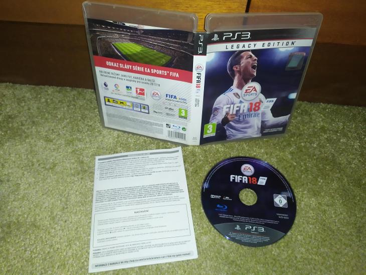 Fifa 18 Legacy Edition PS3 / Playstation 3 - Hry
