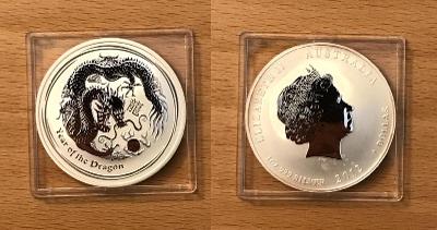 1 DOLLAR 2012 / YEAR OF THE DRAGON (PROOF) AUSTRALIE (Ag 999/1000)