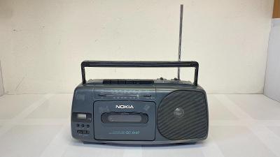 Rádio radiomagnetofon NOKIA RC 9197. Nefunkční, třeba do sbírky