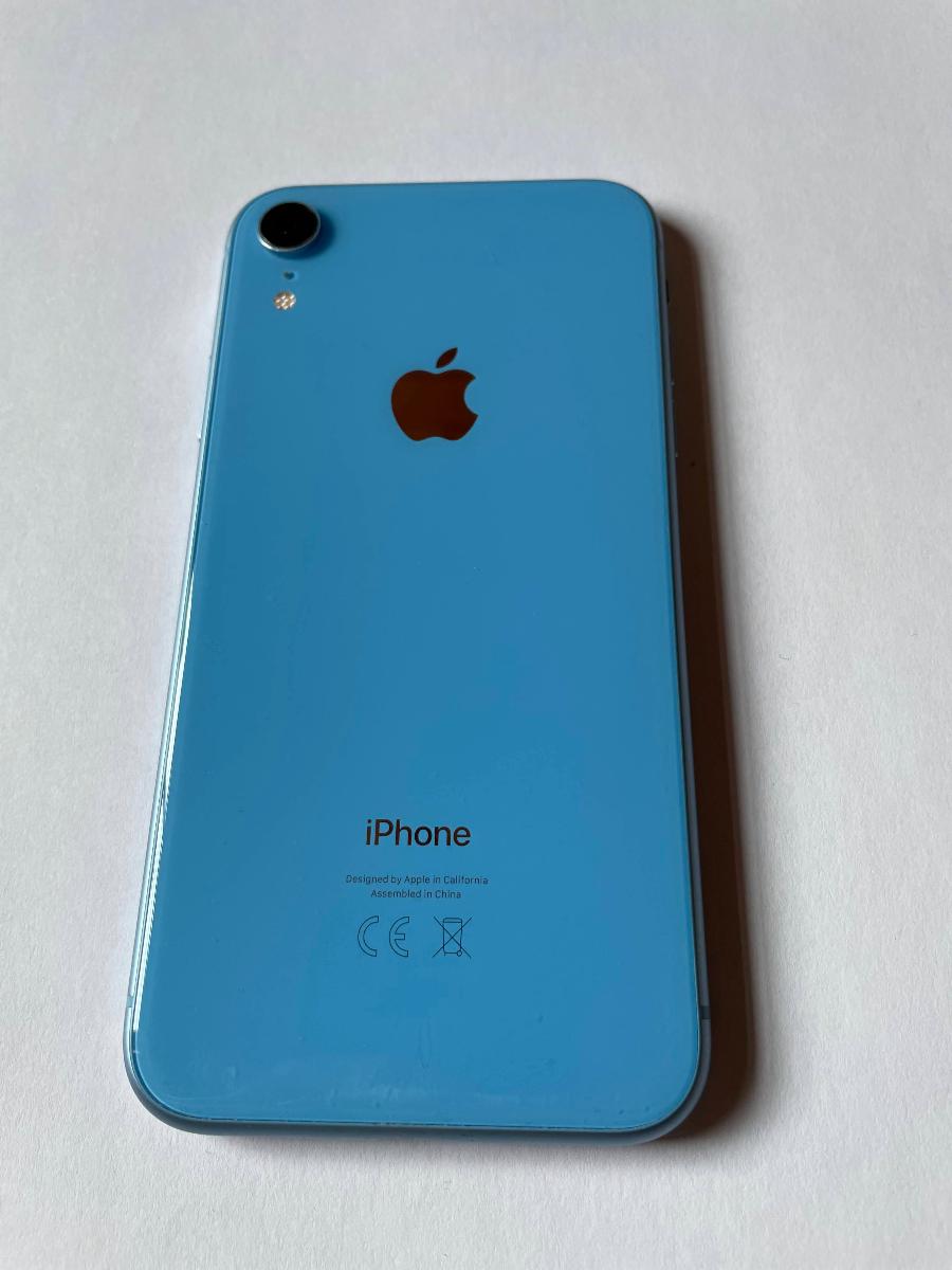 iPhone Xr 64BG modrý - Mobily a chytrá elektronika