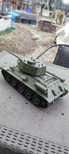 Tank T-34 1:16 kovový z časopisů skládačka