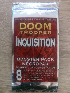 Doomtrooper - Booster INQUISITION UNLIMITED neotevřený (Holandsky)