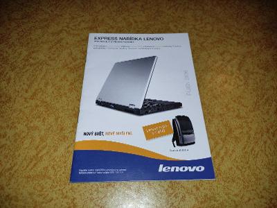 Katalog Lenovo říjen 2006