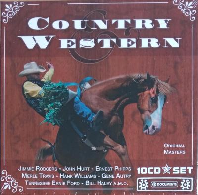 10 CD - Country Western: Original Masters  (Wallet Box, nové ve folii)