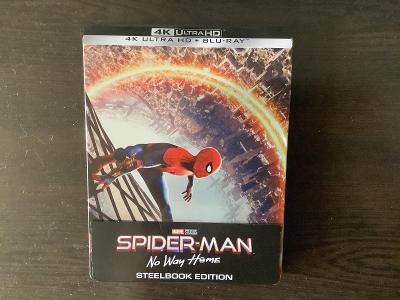 Spider-Man: Bez domova STEELBOOK (4K UHD + Blu-Ray)