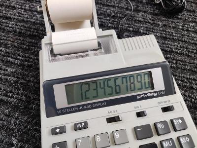 Kalkulátor PRIVILEG LP31 tisk stolní BIG LCD display
