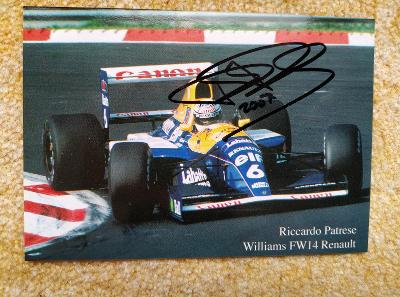 Riccardo PATRESE Williams F-1