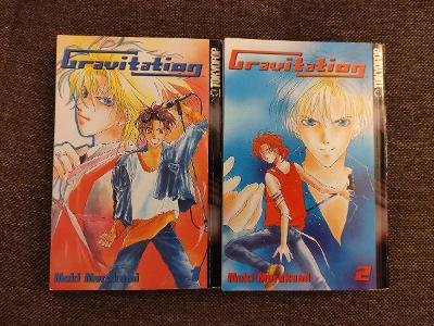 Manga Gravitation 1 a 2 - anglicky 