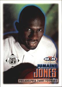 JUMAINE JONES @ PHILADELPHIA 76ERS @ 1999-00 NBA Hoops Rookie