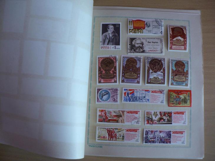 Sbírka známek SSSR