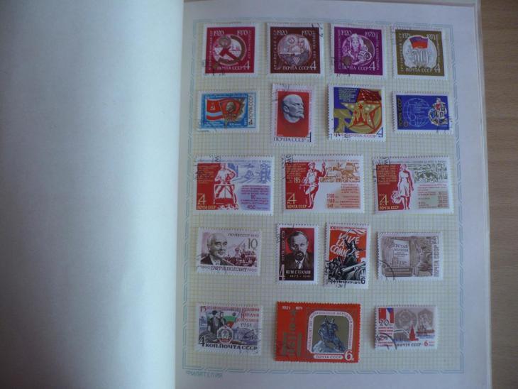 Sbírka známek SSSR