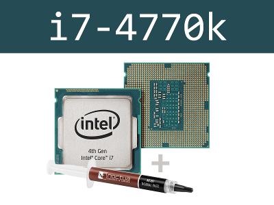 Intel Core i7-4770K + zdarma pasta Noctua -- DELID -- Haswell LGA1150