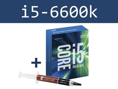 Intel Core i5-6600K + zdarma pasta Noctua -- Skylake LGA1151