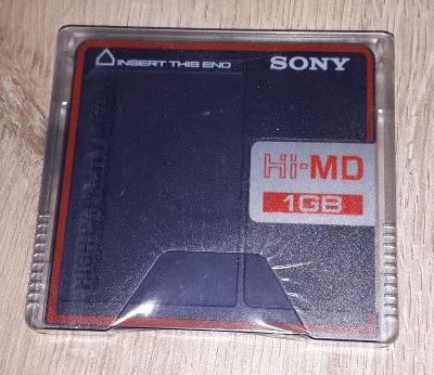 Hi-MD minidisc SONY 1GB (minidisk, mini disk)
