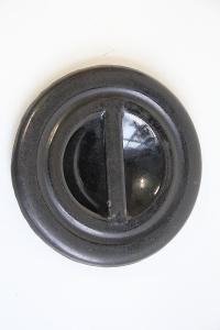 kovová černá smaltová poklička na hrnec průměr 18 cm VÍC V POPISU