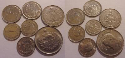 Irán císařství lot mincí ze 70. let zajímavé