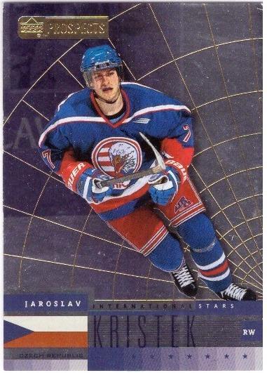 Jaroslav Kristek  99-00 UD Prospects International - Hokejové karty
