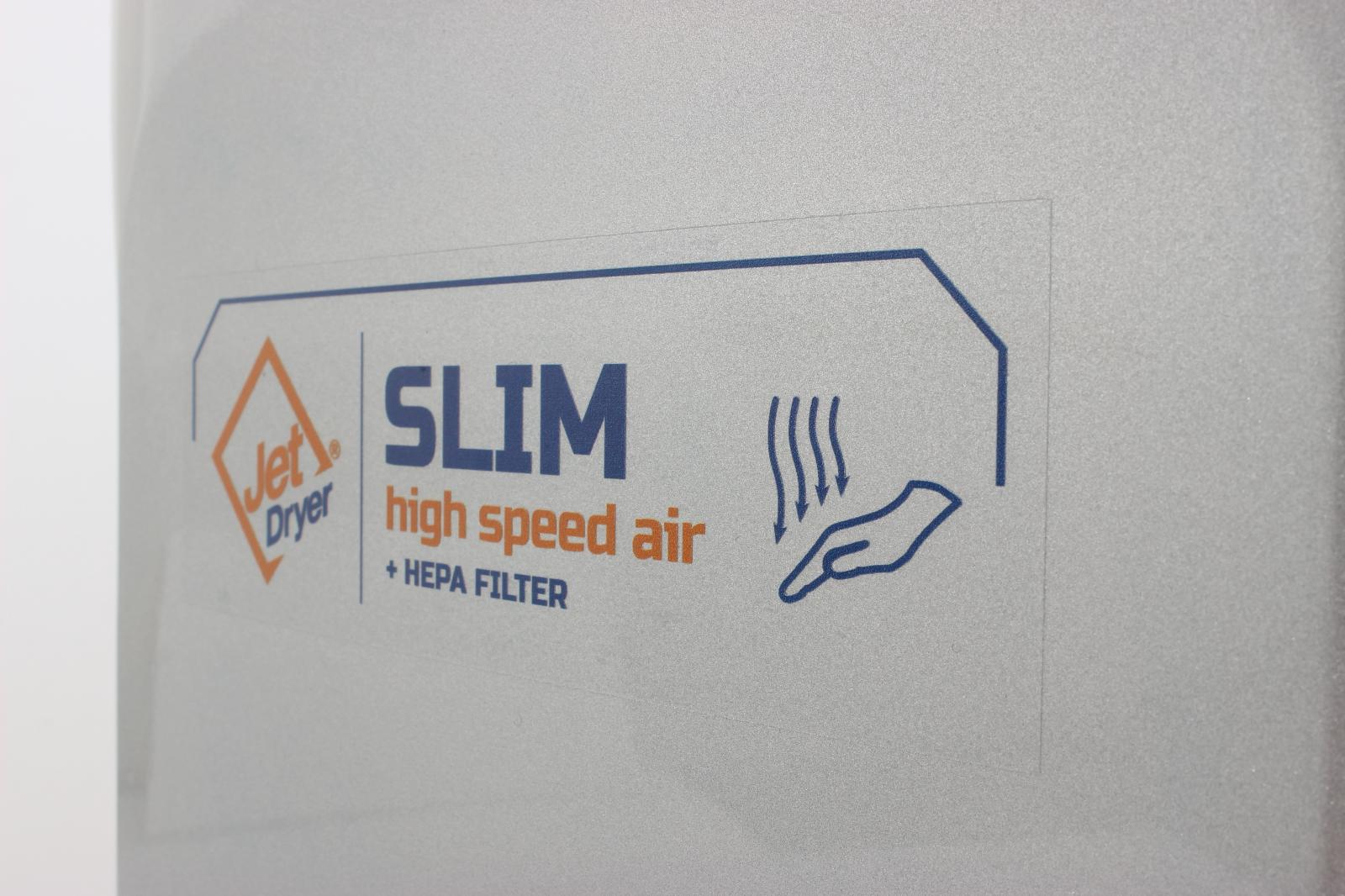 Jet Dryer SLIM stříbrný - Podnikání a průmysl