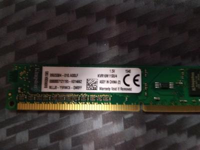 Paměť RAM 4GB DDR3 Kingston KVR16N11S8/4 1600 MHz CL11