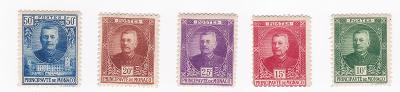 Série poštovních známek Monaco