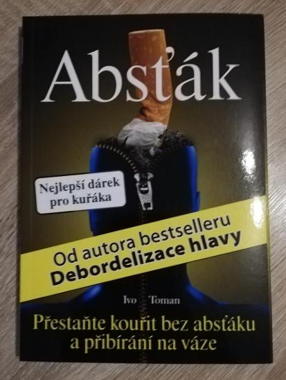 Kniha Absťák Ivo Toman - perfektní kniha - nová - Knihy a časopisy