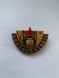 Odznak - Obránce vlasti - Plzeň