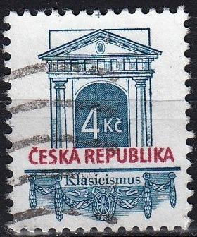 Česká republika 1996 Pof.118 prošla poštou