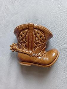 Keramická kovbojská botička
