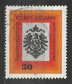 Německo razítkované, rok 1971, Mi. 658