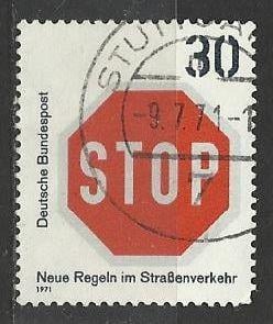 Německo razítkované, rok 1971, Mi. 667