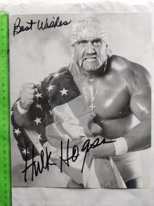 Autogram podpis Hogan Hulk (Rocky 3, Agent WC40, Gremlins 2)