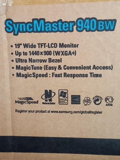 Monitor Samsung 19" SyncMaster 940BW