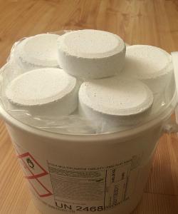 Bazénová chemie - chlorové tablety 5v1 Balení 5 kg