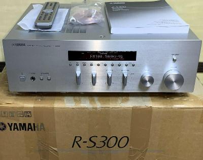 YAMAHA R-S300 Stereo Receiver +DO / 55W-8Ohm / Silver (2)