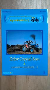 Zetor Crystal 8011 + rozmetadlo RU-5 1:32 vydavatel Agromodels