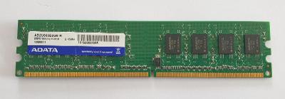 Paměť RAM do PC ADATA AD2U800B2G6-B 2GB 800MHz DDR2