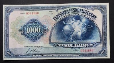 1000 korun 1919,extra vzacna !!! RR