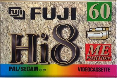 Videokazeta FUJI P5-60HME formátu Hi8