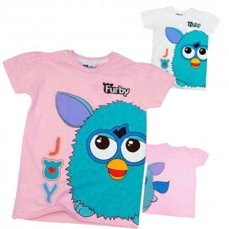 Dětské tričko Furby vel. 122 - růžové - Dětská trička